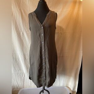 Prana Khaki sleeveless dress